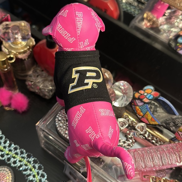 Rare Pink Purdue Dog - Picture 4 of 5